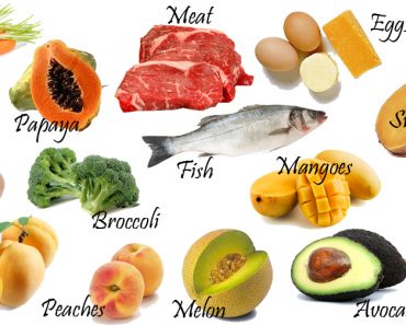 Foods rich in vitamin A