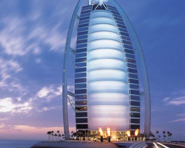 The most expensive hotel in the world - Burj Al Arab