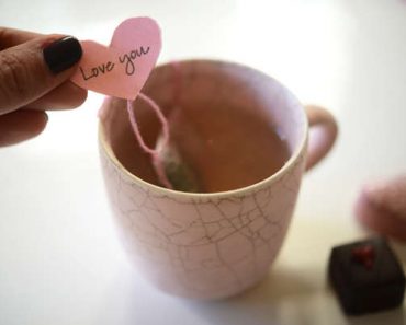 DIY Tea Bags for Valentine's Day