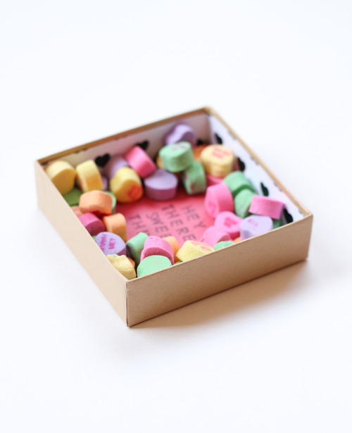 DIY Valentine Candy Boxes