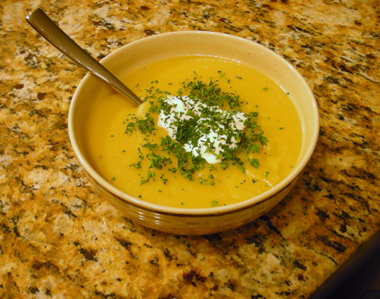 Parsnip Soup Recipe