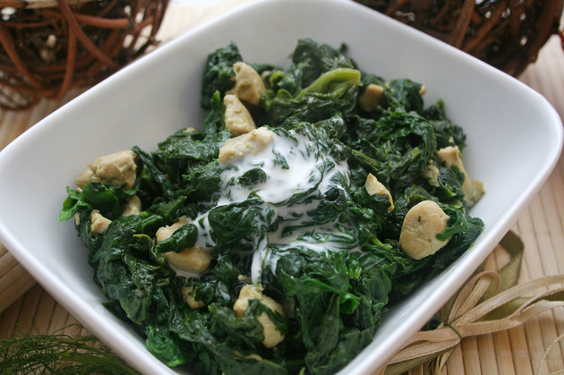 Spinach for muscle building