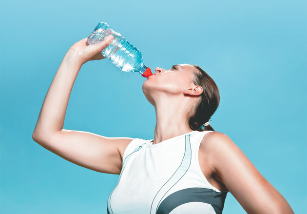 Water for muscle building